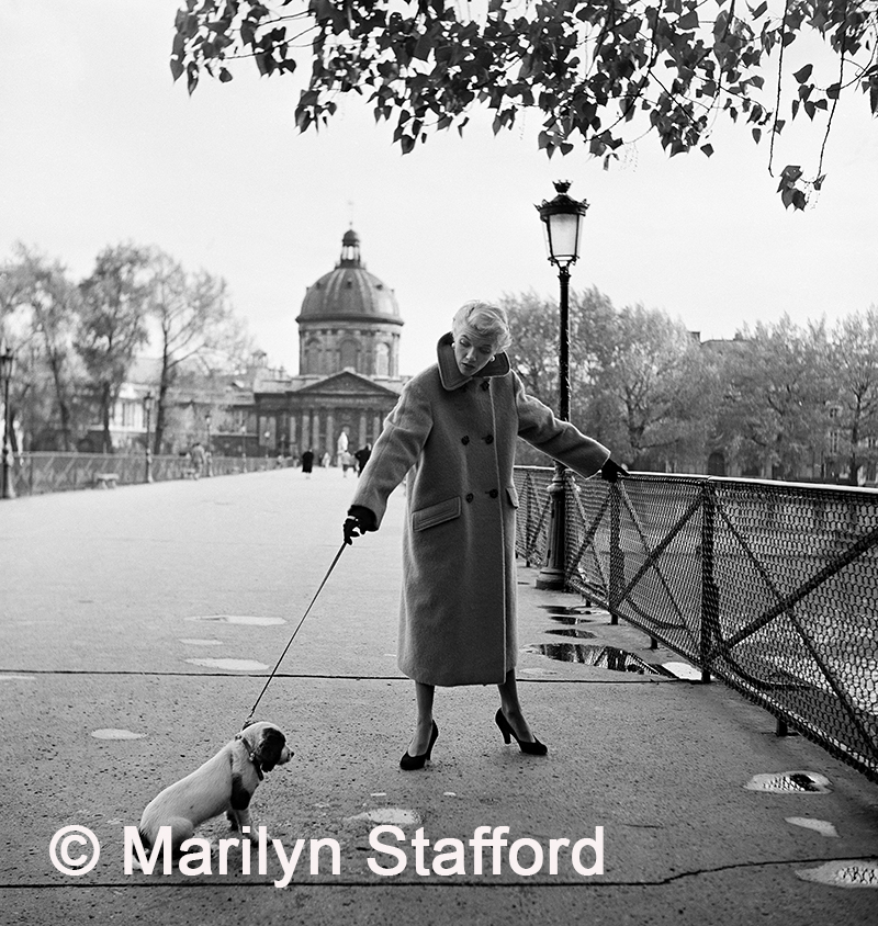 Marilyn Stafford – Chanel Haute Couture – Place de Furste Paris, 1950s –  Lucy Bell Gallery