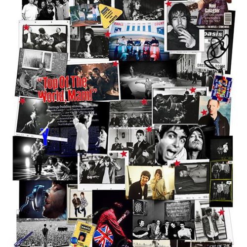 Jill Furmanovsky - Oasis Montage Print
