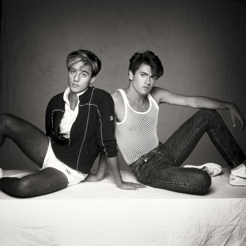 Brian Aris - Wham! George Michael and Andrew Ridgeley 1983