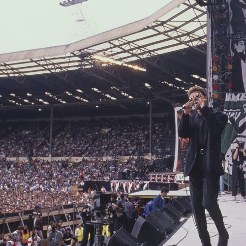 Brian Aris - George Michael - Nelson Mandela Concert, Wembley, 1988